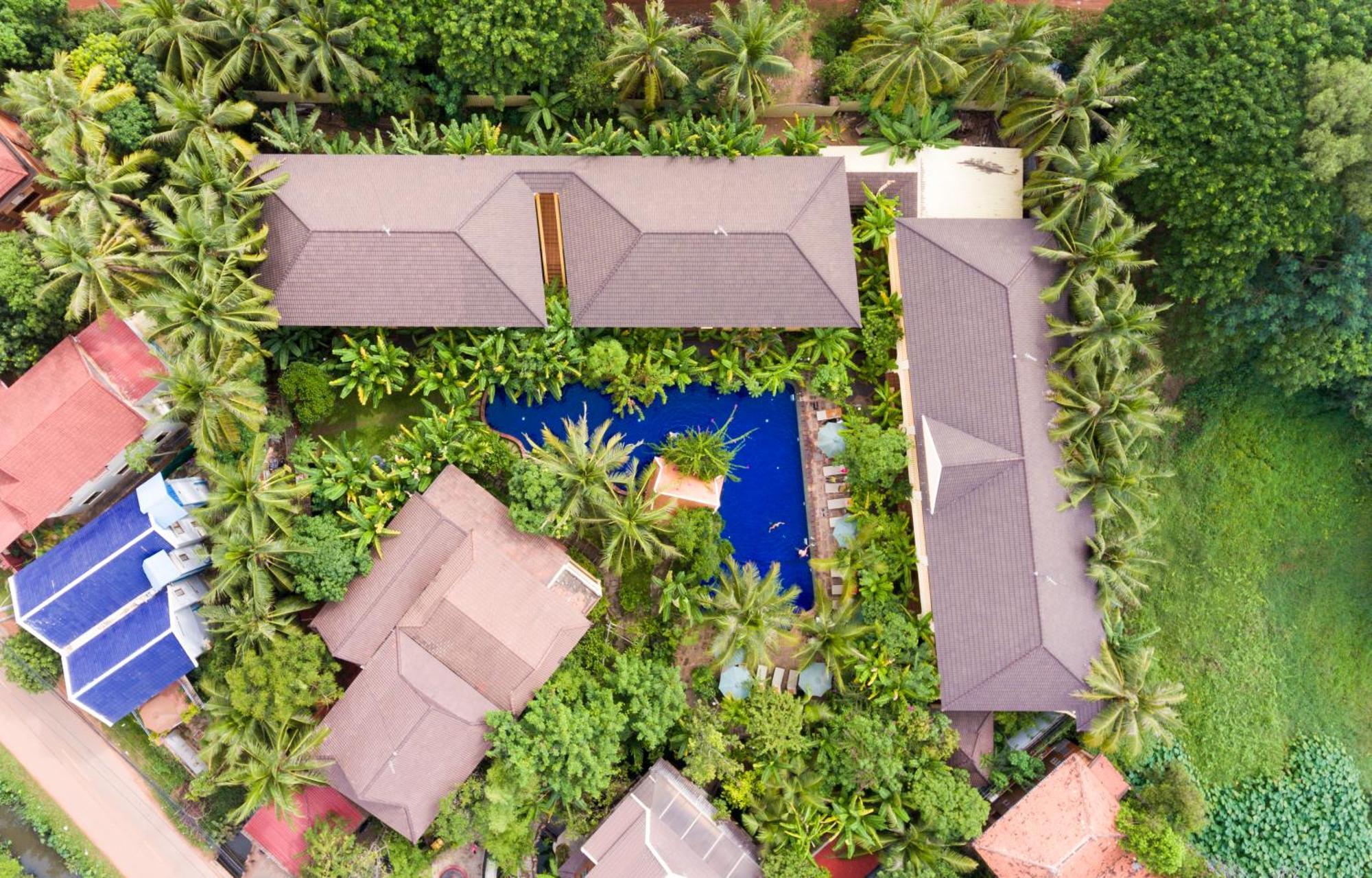 Le Jardin D'Angkor Hotel & Resort Siem Reap Exterior foto