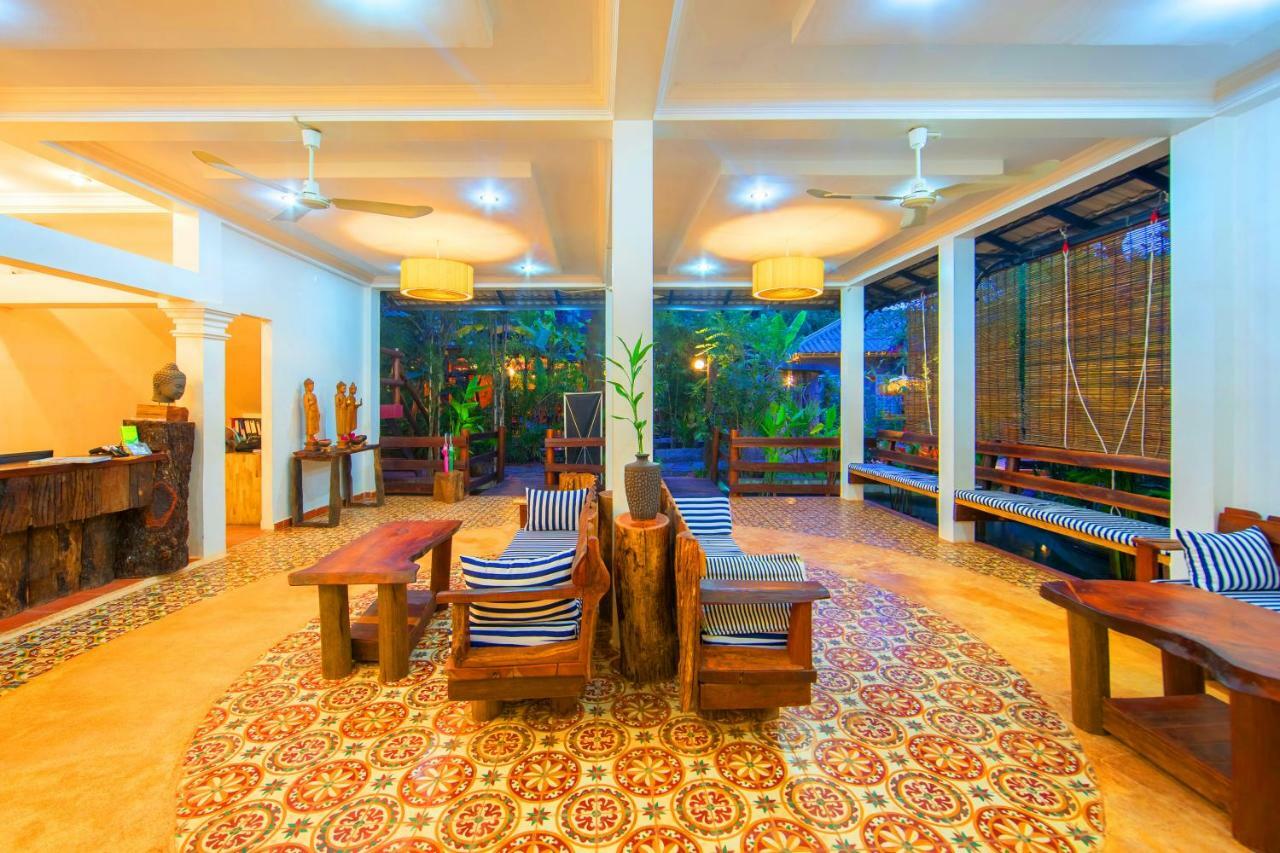 Le Jardin D'Angkor Hotel & Resort Siem Reap Exterior foto